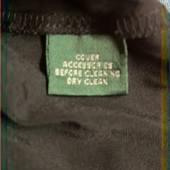 Lauren Ralph Lauren Black Halter Neck with Stones Stretchy Dress size 6 NWOT - Picture 7 of 7